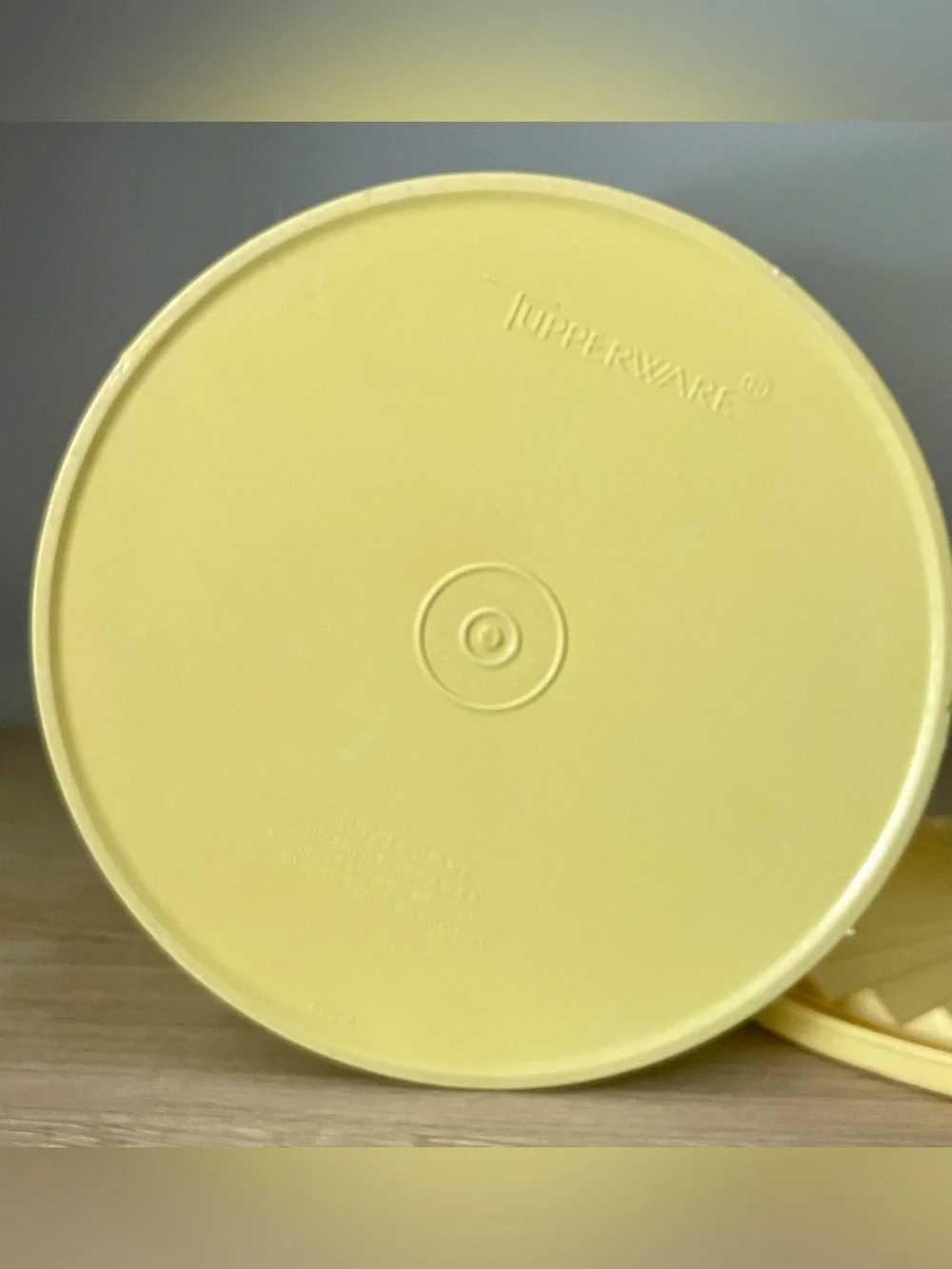 Vintage 1970s Tupperware Servalier Harvest Gold Canister Set of 3!